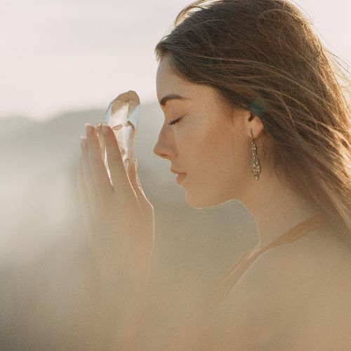 reiki distance healing with crystal
